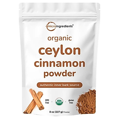 Micro Ingredients Organic Ceylon Cinnamon Powder 227 Grams