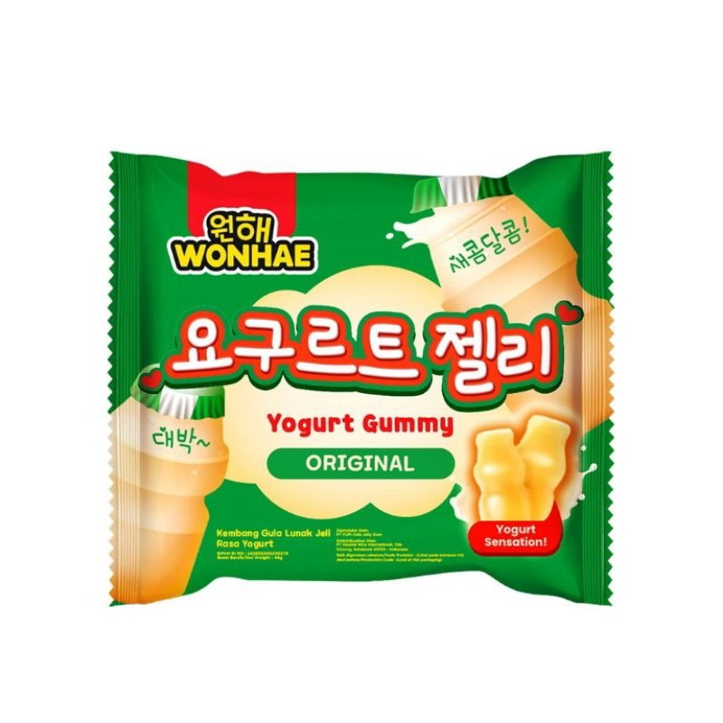 

Unicorn - Wonhae Permen Gummy Yogurt Original 48gr