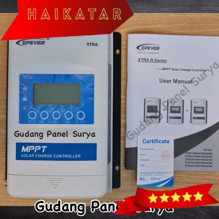 Solar Charge Controller SCC Epever XTRA 2210N 20a Real MPPT 20A