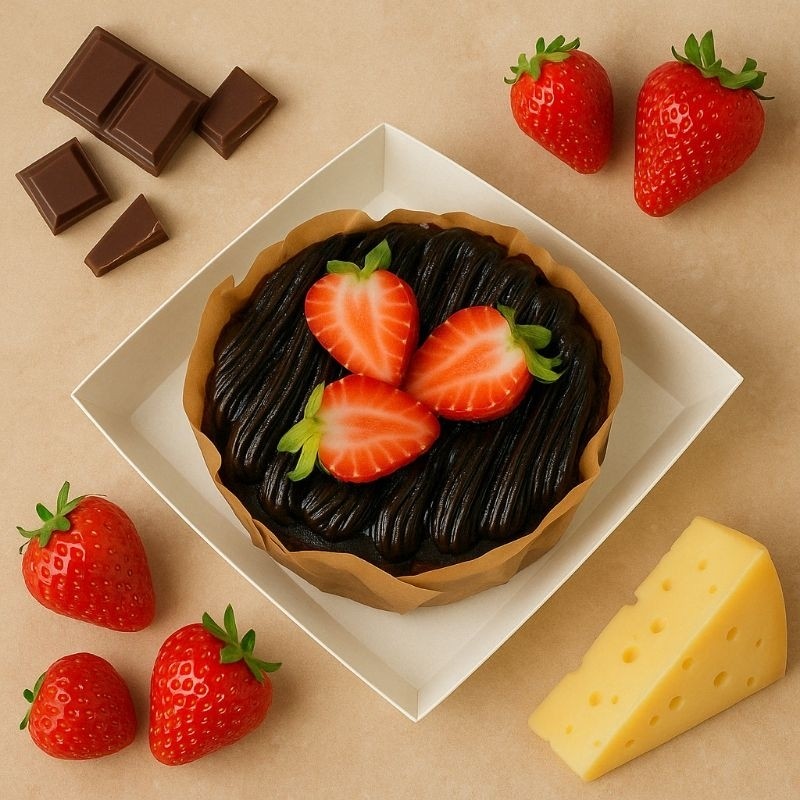 

Cheese Cake - Cake Keju diameter 10 cm tinggi kurleb 4 cm