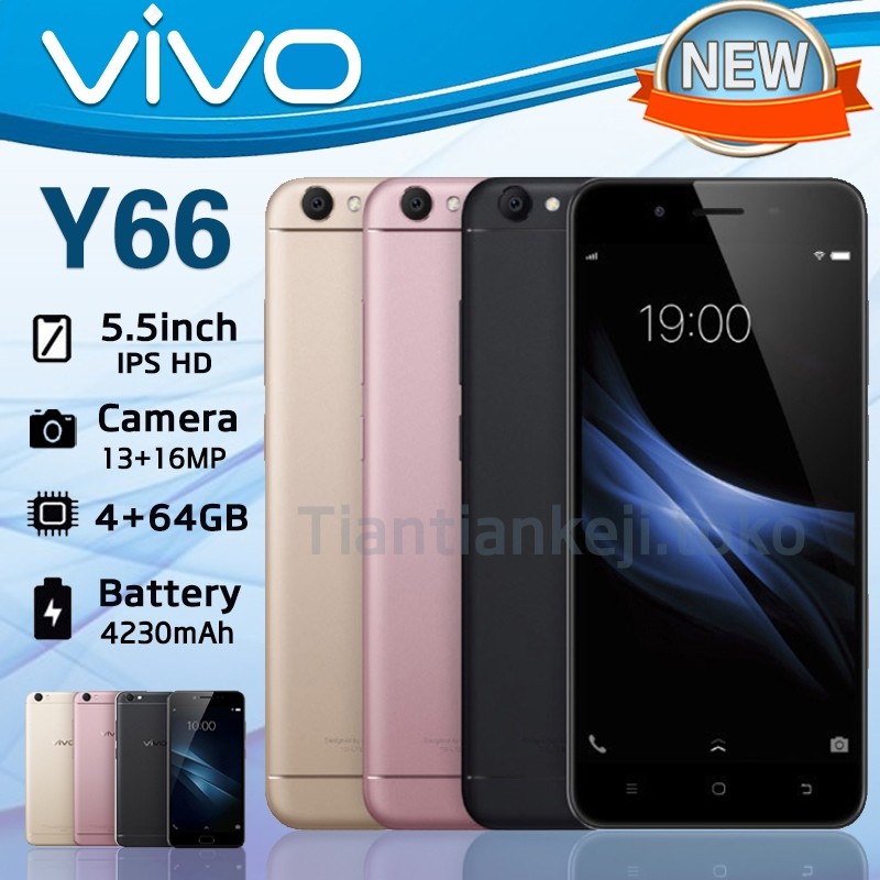 HP VIVO Y66 RAM 4/64GB baru asli Smartphone Garansi 13 bulan