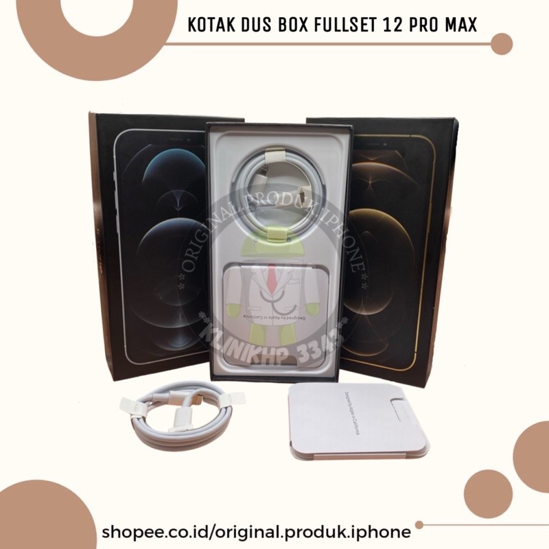 

Dusbook Box Dus Ip 12 Pro max Fullset Acc Grade AAA