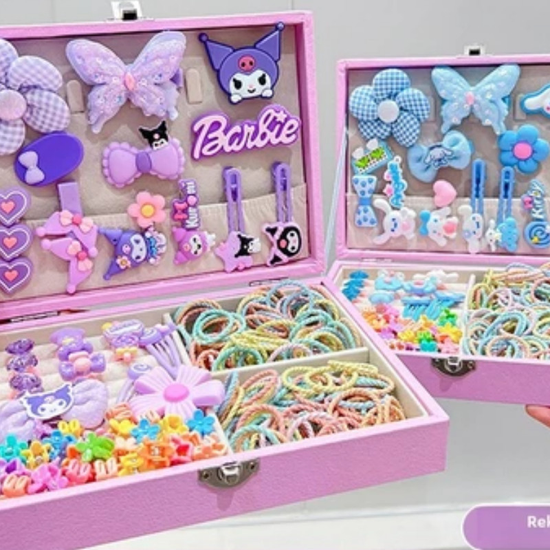 Hampers Anak Ikat Rambut Jepit Rambut Aksesoris Rambut Anak Set Aksesoris Aksesoris Rambut