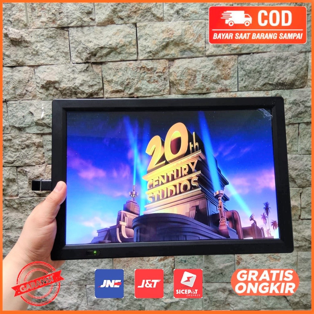 READY STOCK TV Monitor Portable HD 14 Inch dengan Tuner Digital
