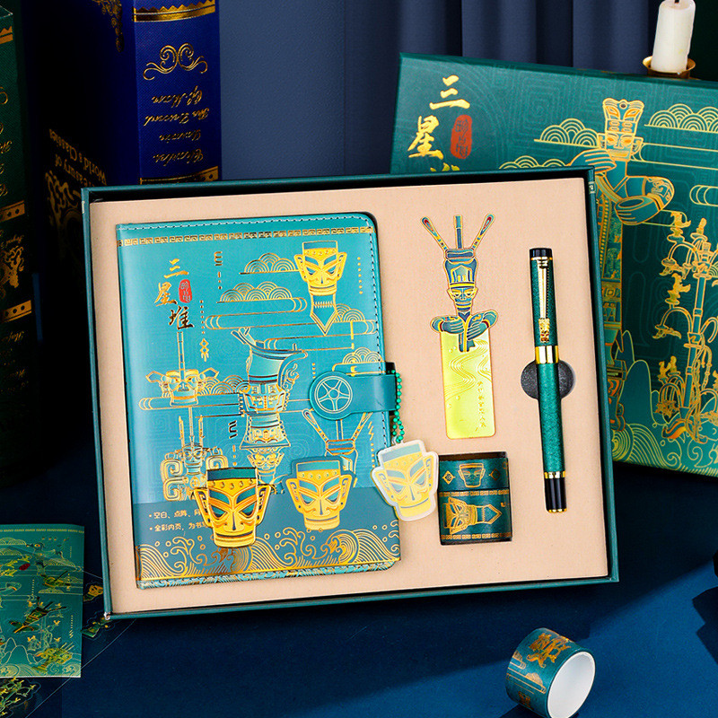 

Creative stationery, metal bookmark, pen, magnetic buckle, color inner page, notebook, tape, sticker, postcard, decorative gifts