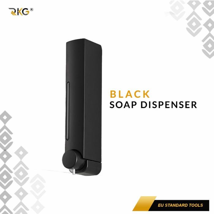 

Dispenser Sabun Cair Minimalis Dinding 380 Ml Shower Soap Dispenser - Black