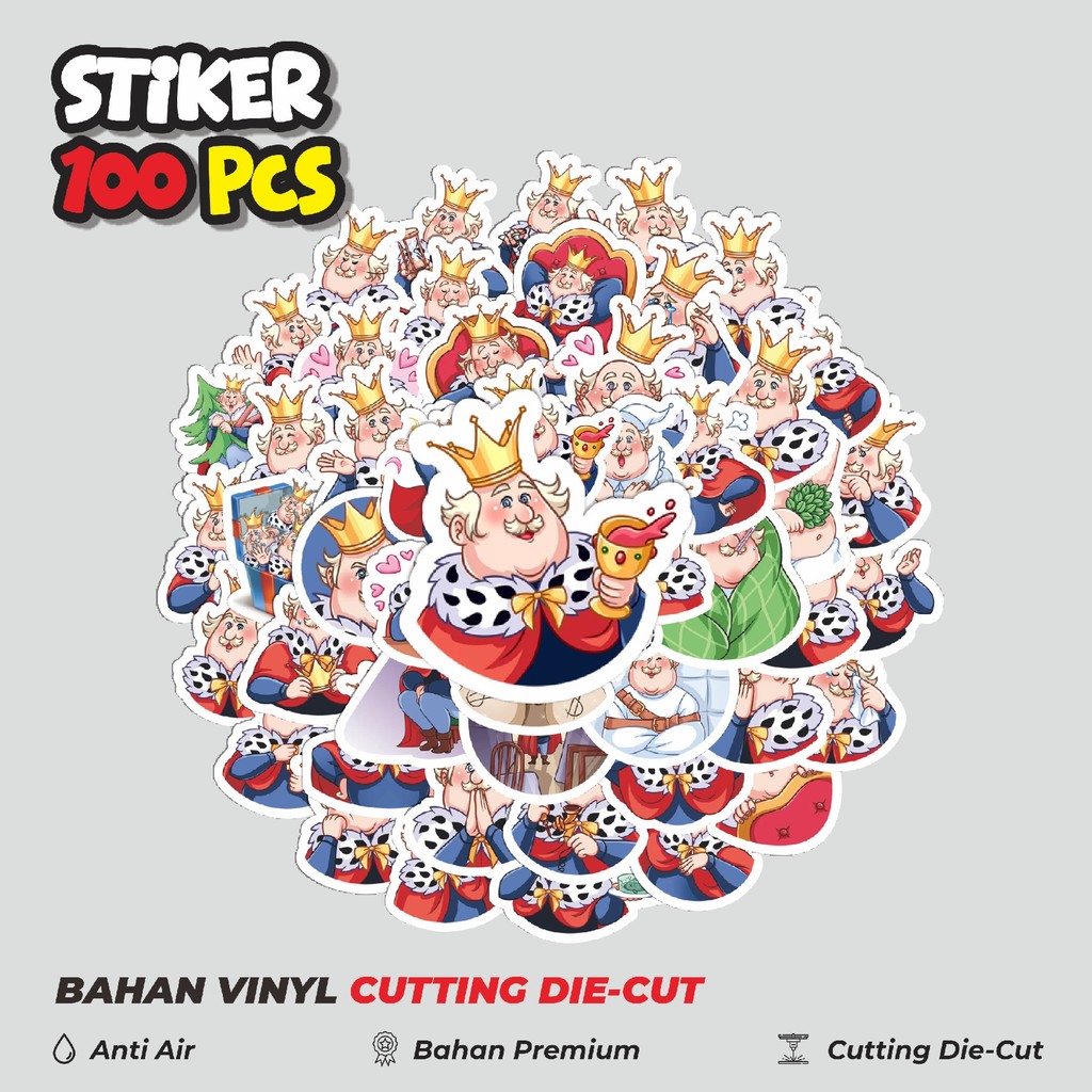 

Terbaru! 50 pcs Funny Character Emil The King Dekorasi Lucu Kreatif untuk Notebook, Skateboard, HP