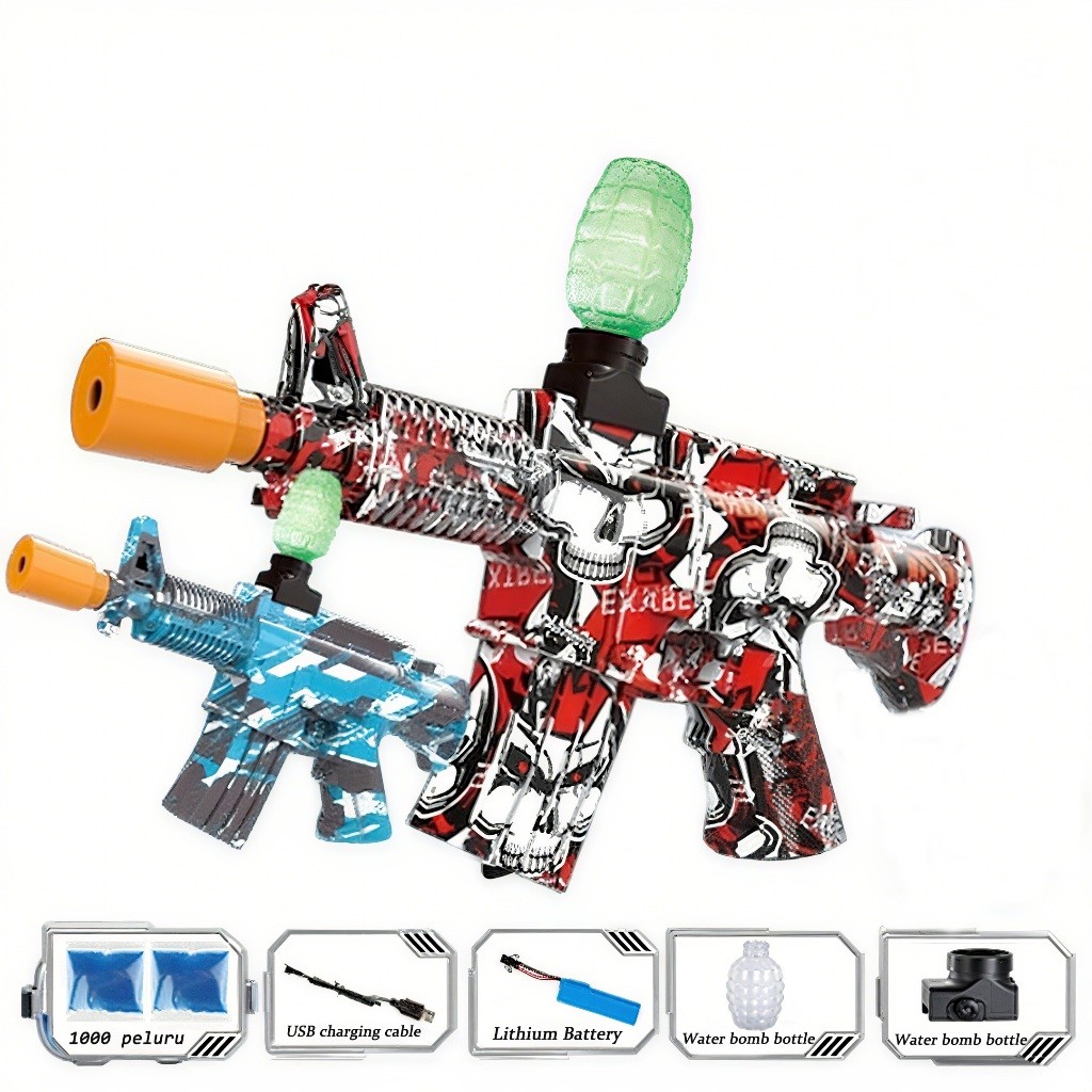 Automatic Tembakan Peluru Gel Blaster Tembakan Mainan Water Gel Blaster Water Gel Gun Hadiah ulang t
