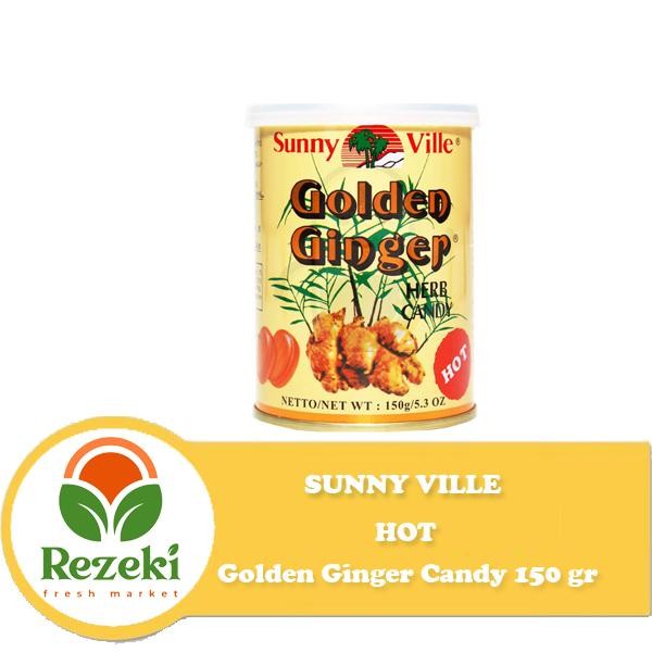 

Golden Ginger Can Herb Candy Hot [150 gr]