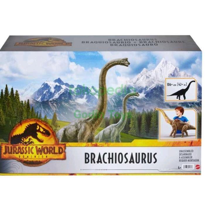 Jurassic World Dominion Brachiosaurus Super Colossal Mattel