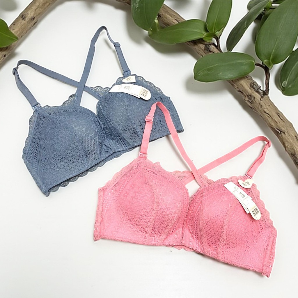 Bra Wanita YOUNG HEARTS 20200 – Kait Depan | Tanpa Kawat | Ukuran 32B, 34B, 36B