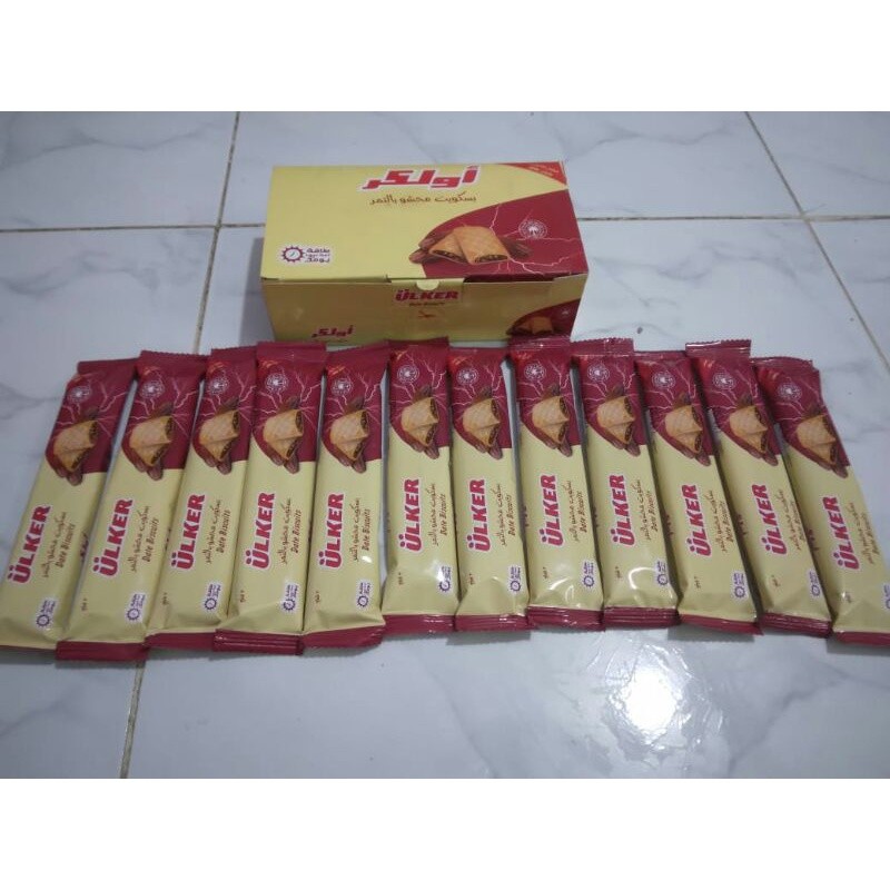 

Ulker: Biskuit Kurma / Date Biscuits 12 pcs 400 gr / Datto 400 gr 24 pcs Impor