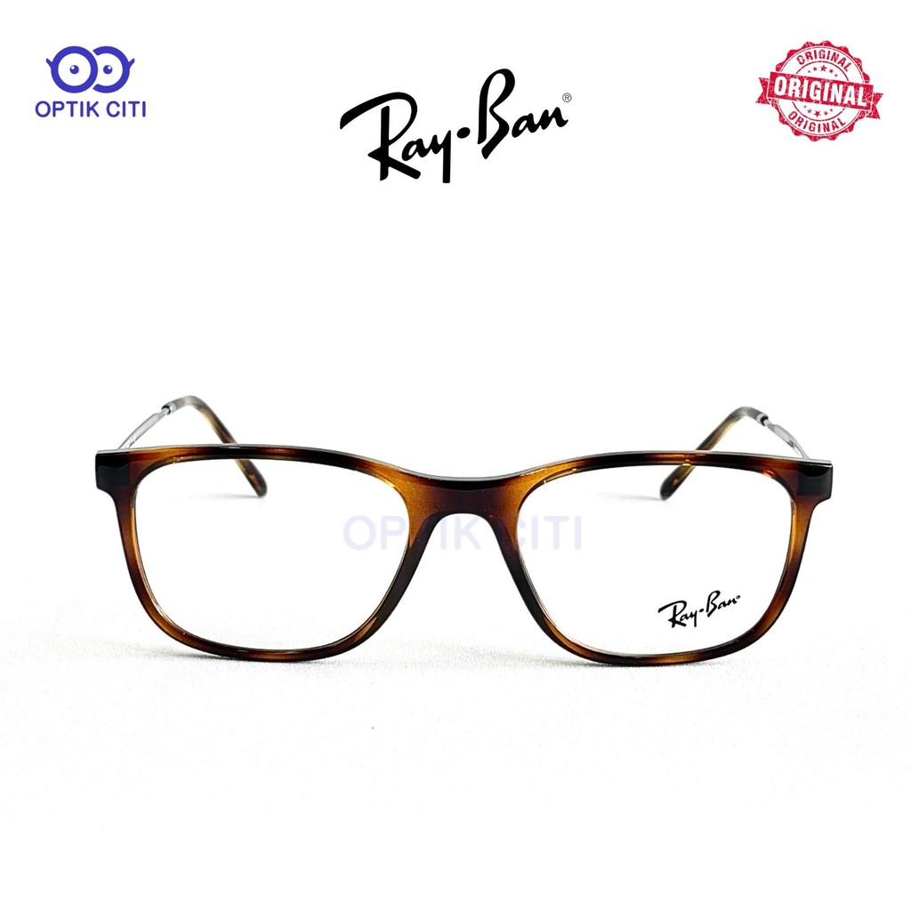 Frame Kacamata Pria Wanita Original Rayban RB 7244 - Havana (2012)