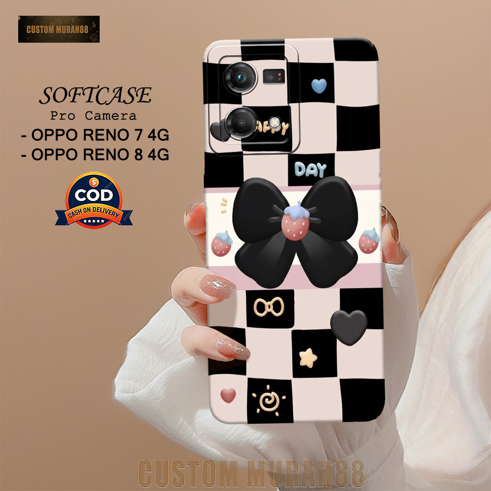 Case Oppo Reno 4 Terbaru - Fashion Case KARTUN - Casing Hp Oppo Reno 4 - Softcase Pro Camera Oppo Re