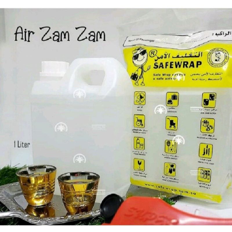 

air zamzam 1 lt 100%asli tidak di campur Harga Promo