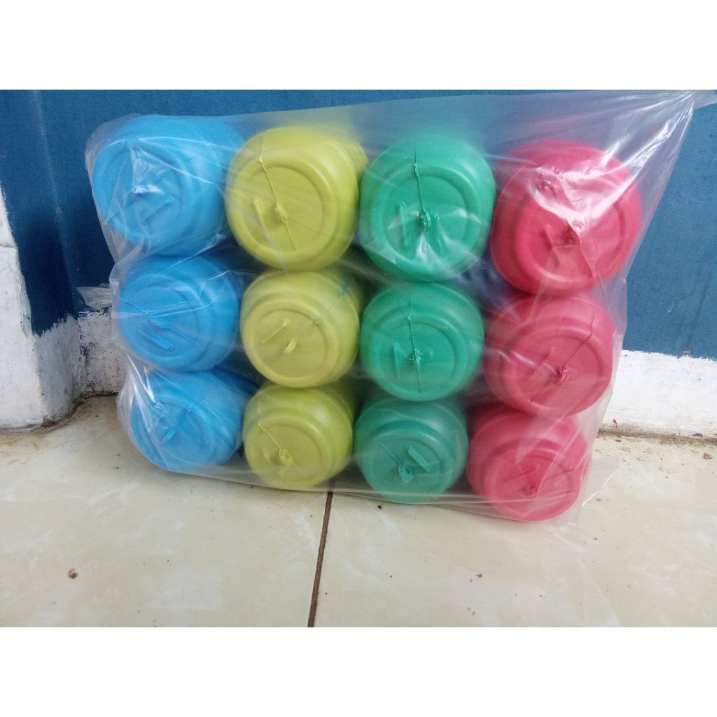 celengan plastik kecil 1 lusin isi 12 pcs dan 6 pcs