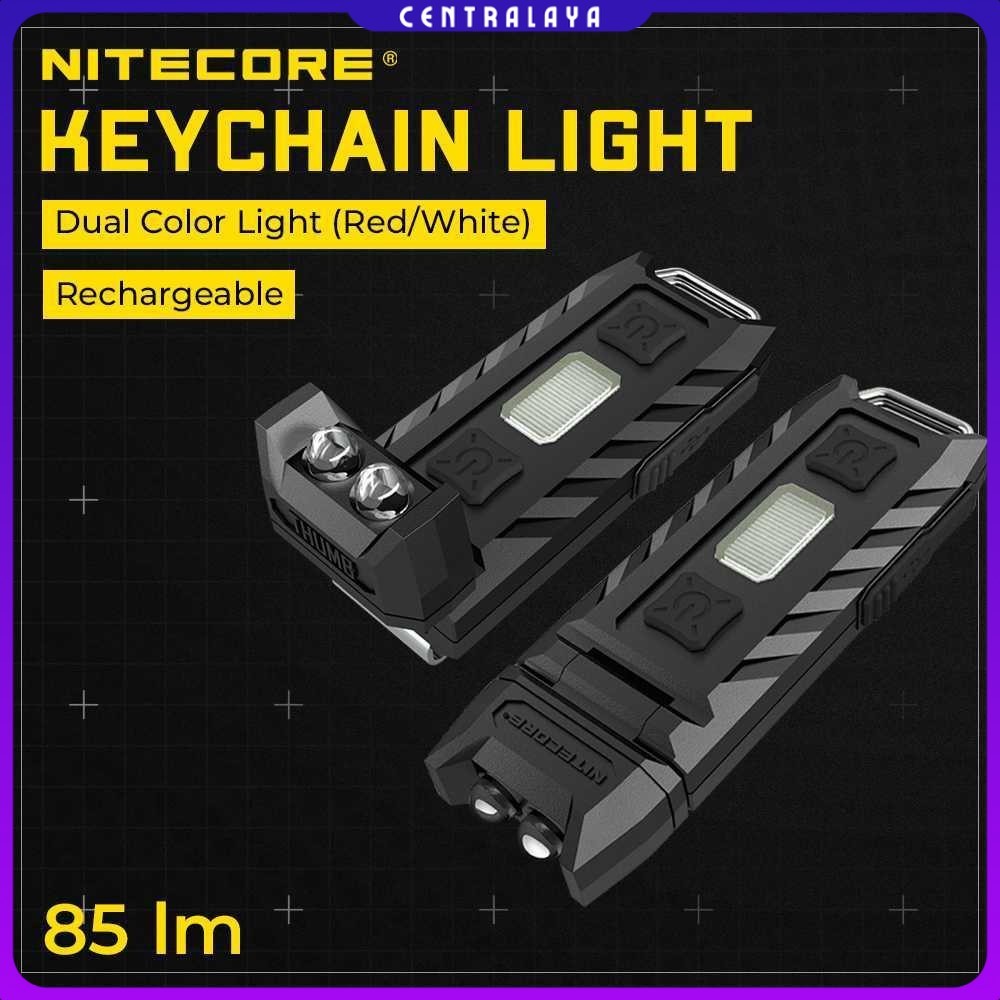 NITECORE Dual Color LED USB Rechargeable Keychain Light - THUMB