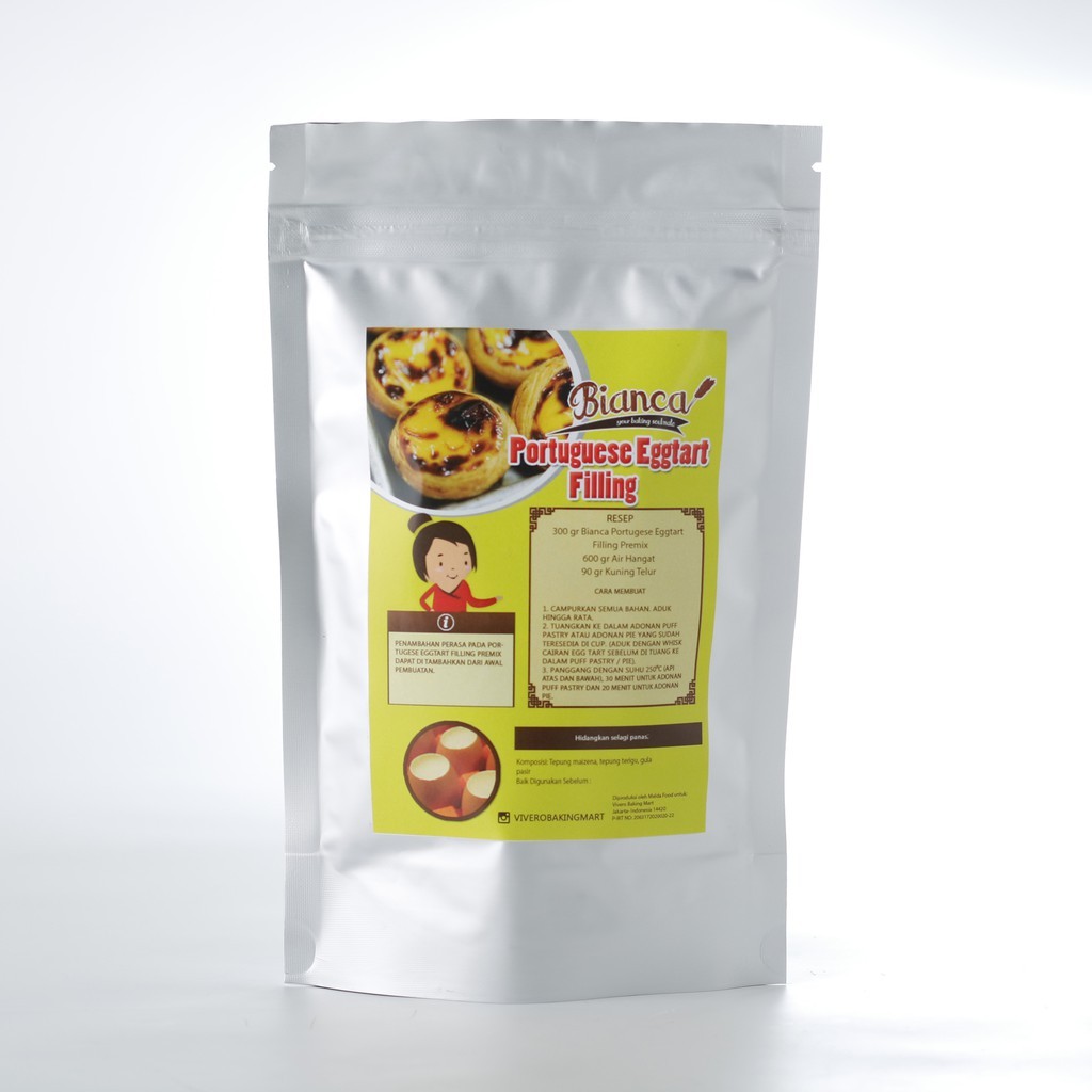 

Bianca Lotus Portuguese Eggtart Filling Premix