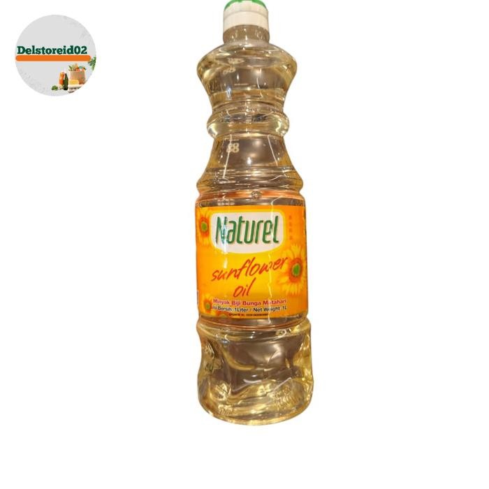 

Naturel sunflower oil (minyak biji bunga matahari) 1L
