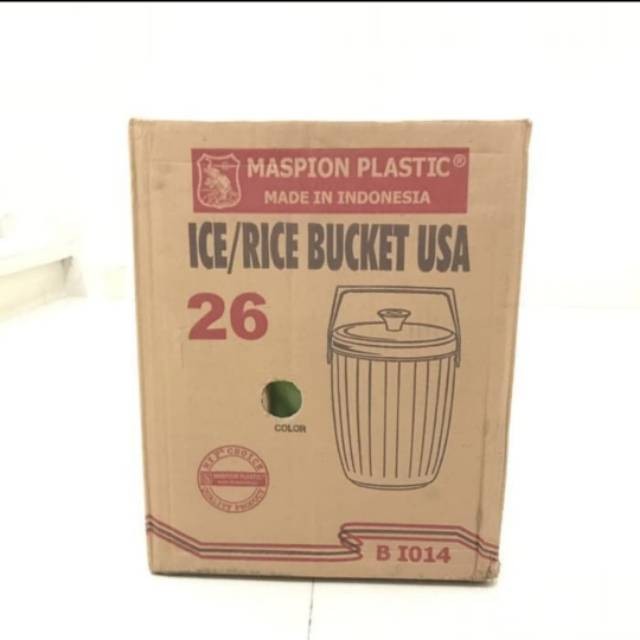 Rice Bucket 26 liter Maspion Termos Nasi Termos Es