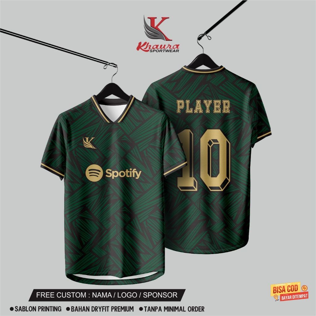 Jersey Futsal Printing Jersey Bola Baju Bola Baju Futsal Gratis Nama Nomor Punggung