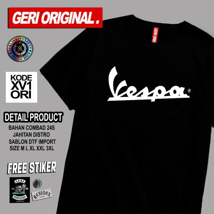 (COD) KAOS GERI ORIGINAL - VESPA - M