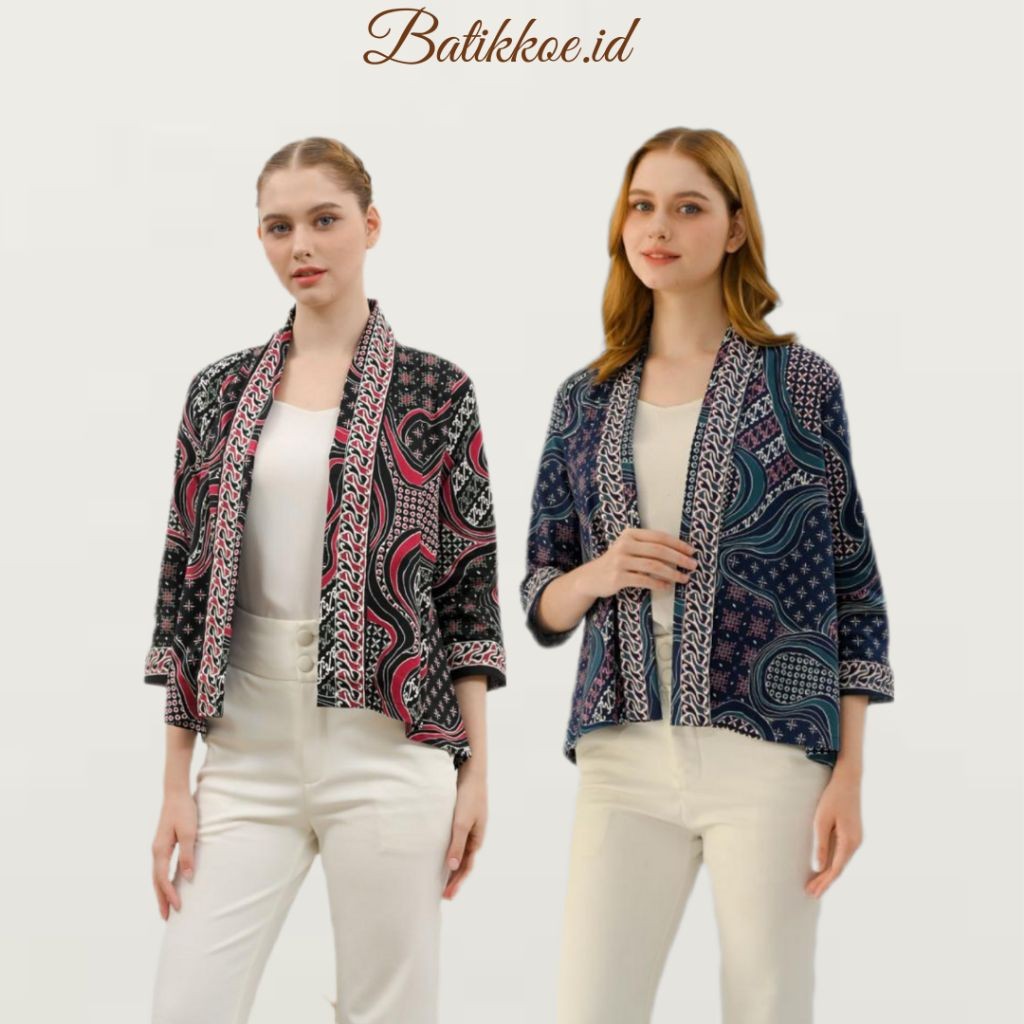 Outer Batik 241 PHD -Outer Batik Wanita / Batik Couple / Outer Batik Jumbo/ Nuansa Batik/ Batik Etni