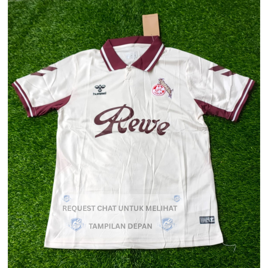 JERSEY BAJU BOLA FC KOLN LIFESTYLER 2025/2026 FANS VERSION