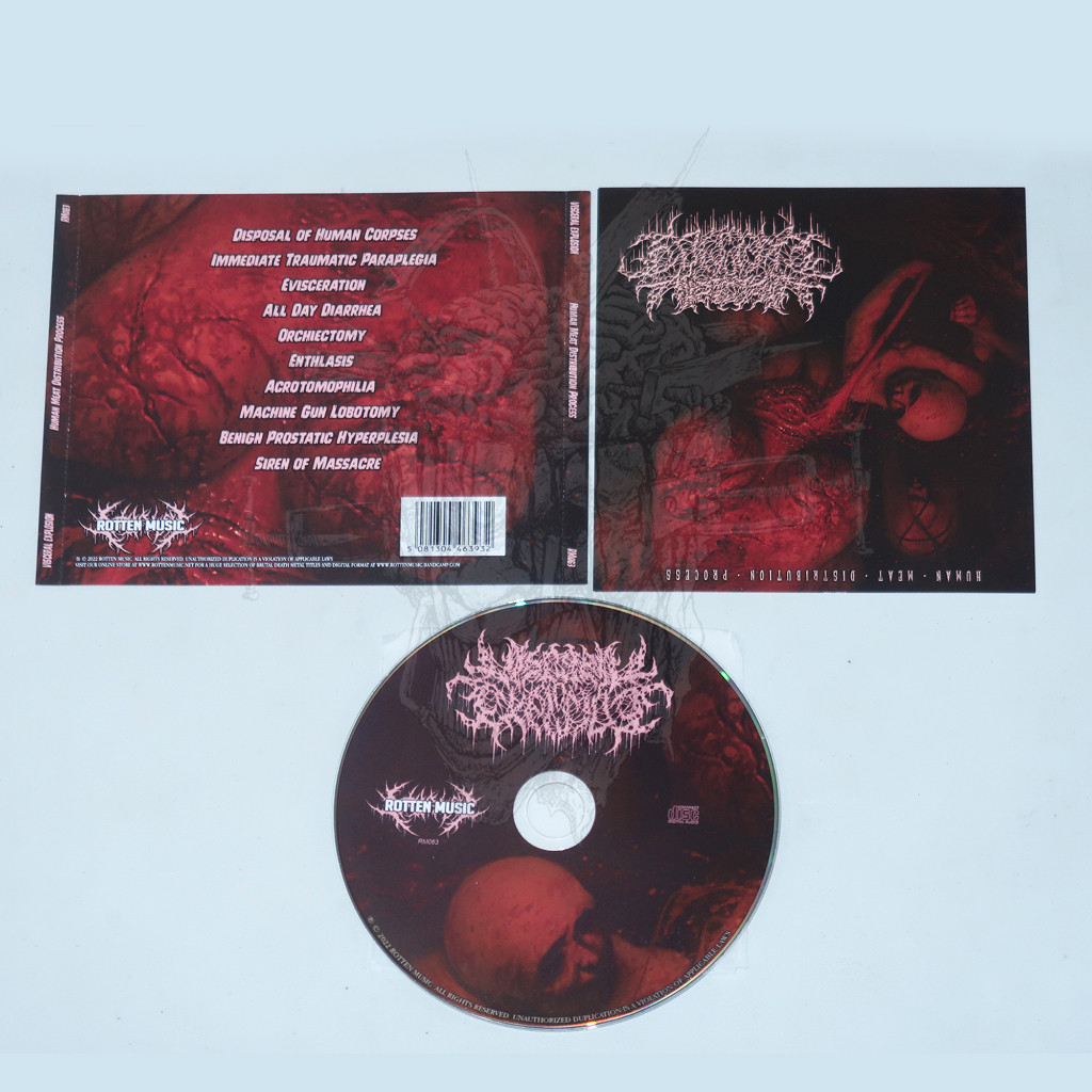 CD - VISCERAL EXPLOSION - Human Meat Distribution Process