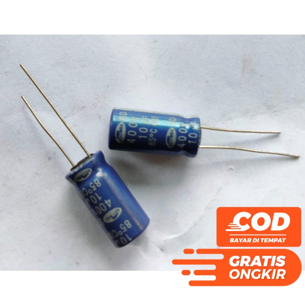 ELCO ELKO 10UF 10 UF 10 MIKRO 400V 400 VOLT