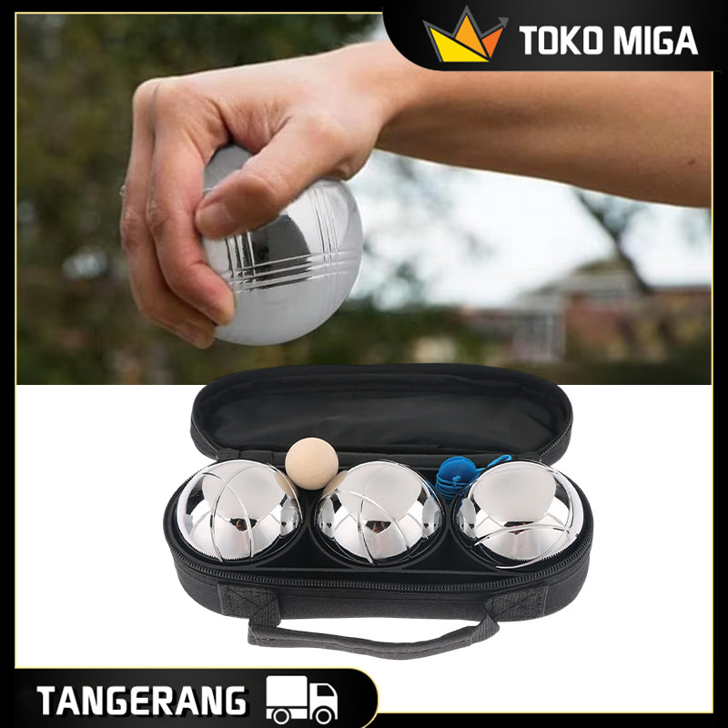 3Bola/Set Bola Petanque Fopi Tahan Lama Bola Petang Kuat Kualitas Bagus Kualitas Tinggi