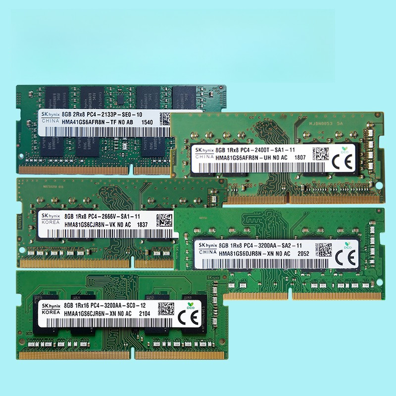 SK Hynix RAM DDR4 8GB 16GB 2133MHz 2400MHz 2666MHz 3200MHz Laptop Memory 1Rx8 2Rx8 1Rx16 PC4 2133P 2