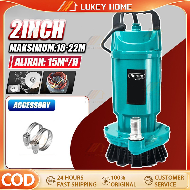 COD Air Stainless Steel pompa submersible Mesin Pompa Air Murah pompa air celup Submersible Mesin Po
