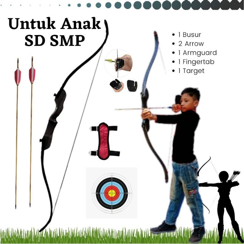 Busur Panah Untuk Anak SD SMP