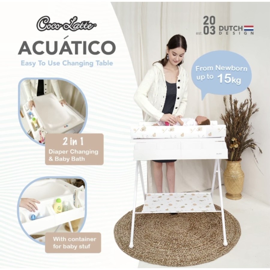 Bak Mandi  Baby Bathup Baby Tafel Cocolatte Acuatico
