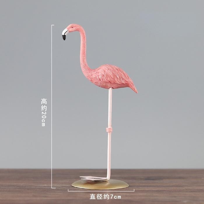 Dekorasi Flamingo Pink/Dekorasi Desain Flamingo Warna Pink/ Dekorasi Kamar / Patung Flamingo / Figur