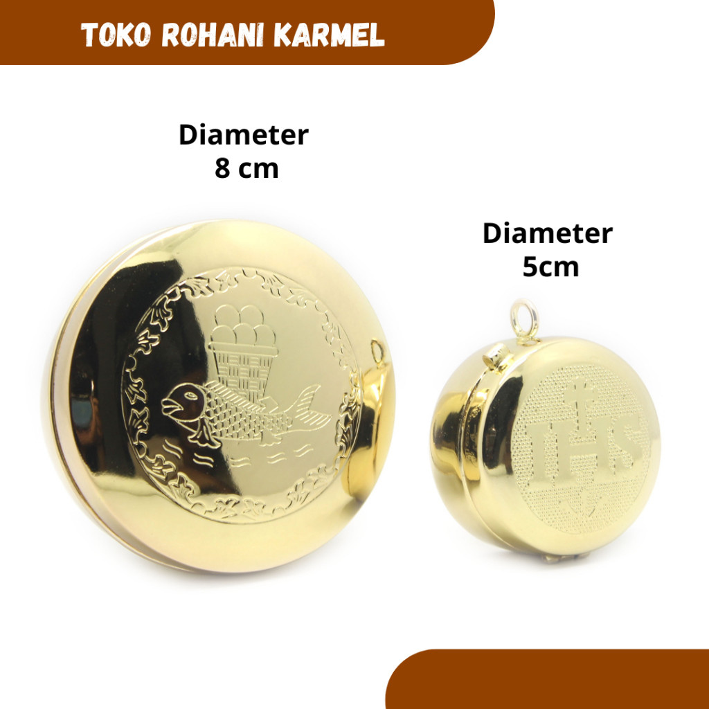 Ready PIKSIS - TEMPAT HOSTI / PIKSIS LAPIS EMAS/ PIKSIS GOLD / PIKSIS SILVER / PIKSIS KUNINGAN / TEM