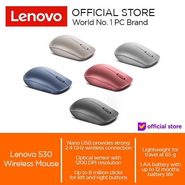 Lenovo 530 Wireless Mouse
