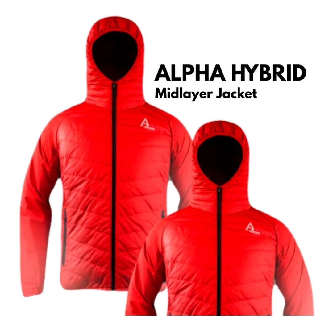 jaket gunung outdoor alpha hybrid pelvoux