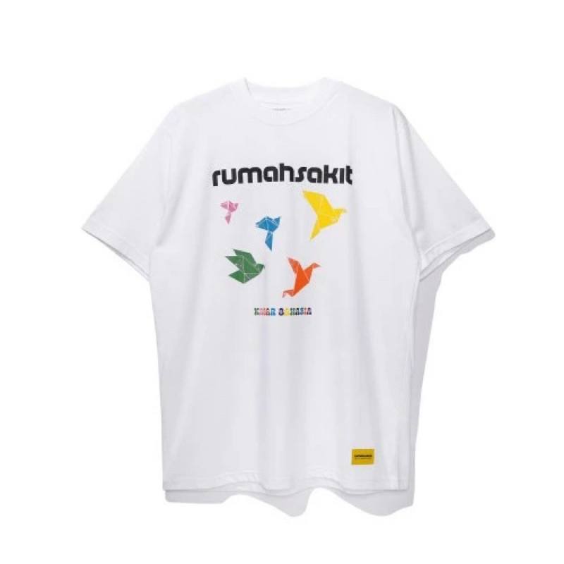 (COD) T-shirt Rumahsakit band - Kabar Bahagia Official Merchandise