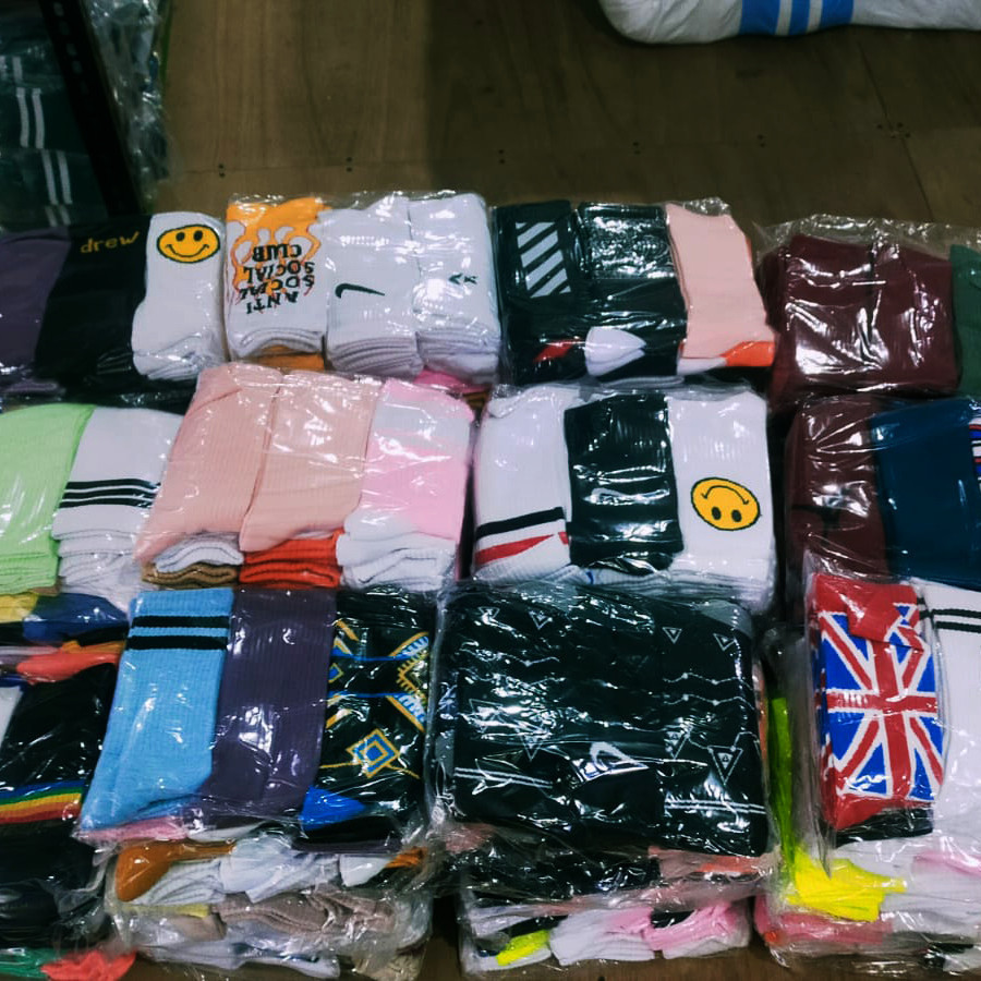 bestie kid's Barang reject/BS kaos kaki/product reject morph.apparel (Harga 12 pasang/12pcs)
