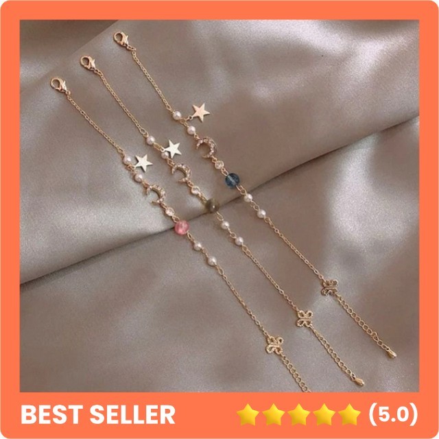 Gelang Bulan Bintang Planet Cassandra bulan bintang