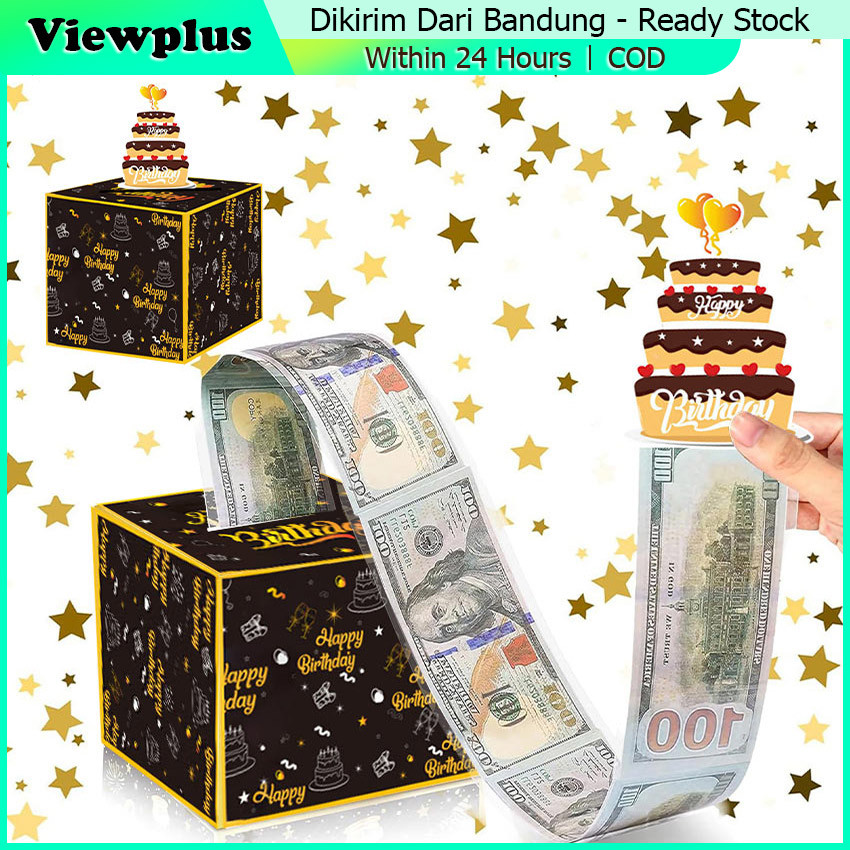 Surprise Money Box Unik Romantis – Kado Uang Unik, Kado Surprise, Hadiah Ulang Tahun Elegan & Kado L