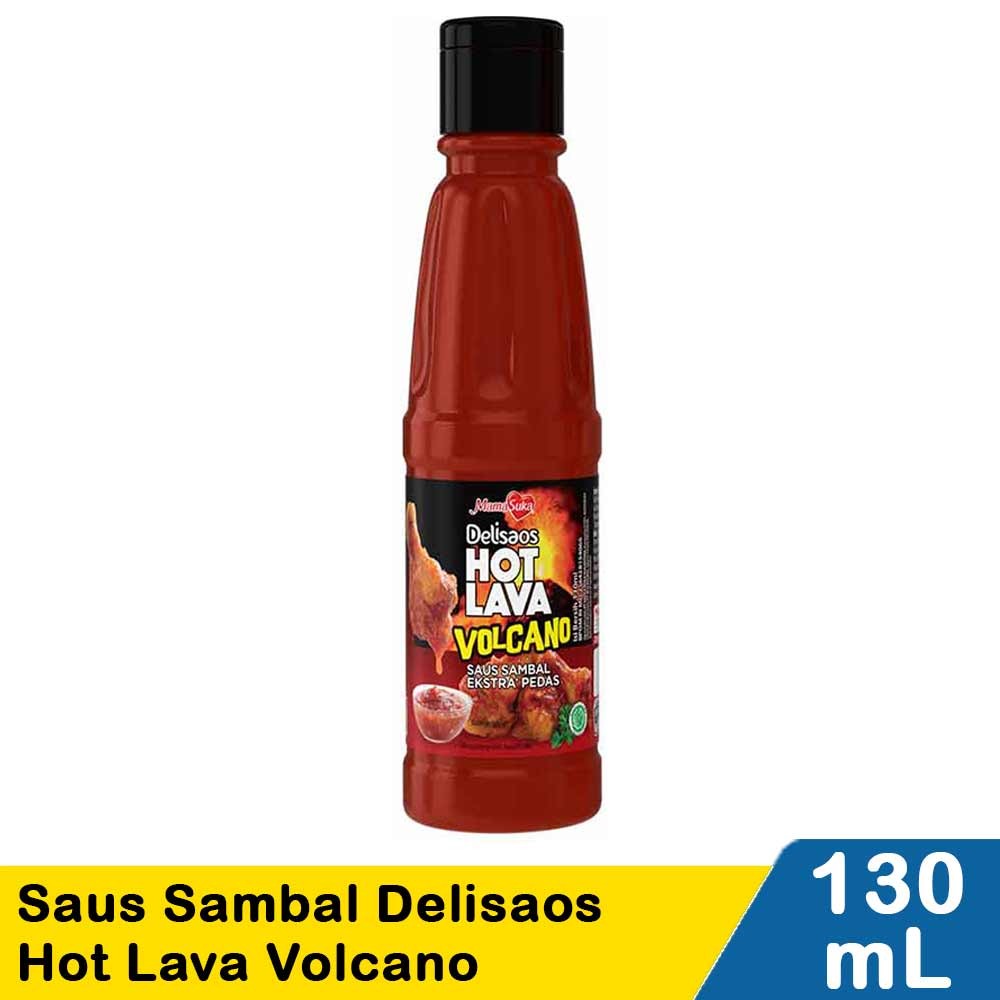 MAMASUKA SAUS SAMBAL DELISAOS HOT LAVA VOLCANO 130/160mL
