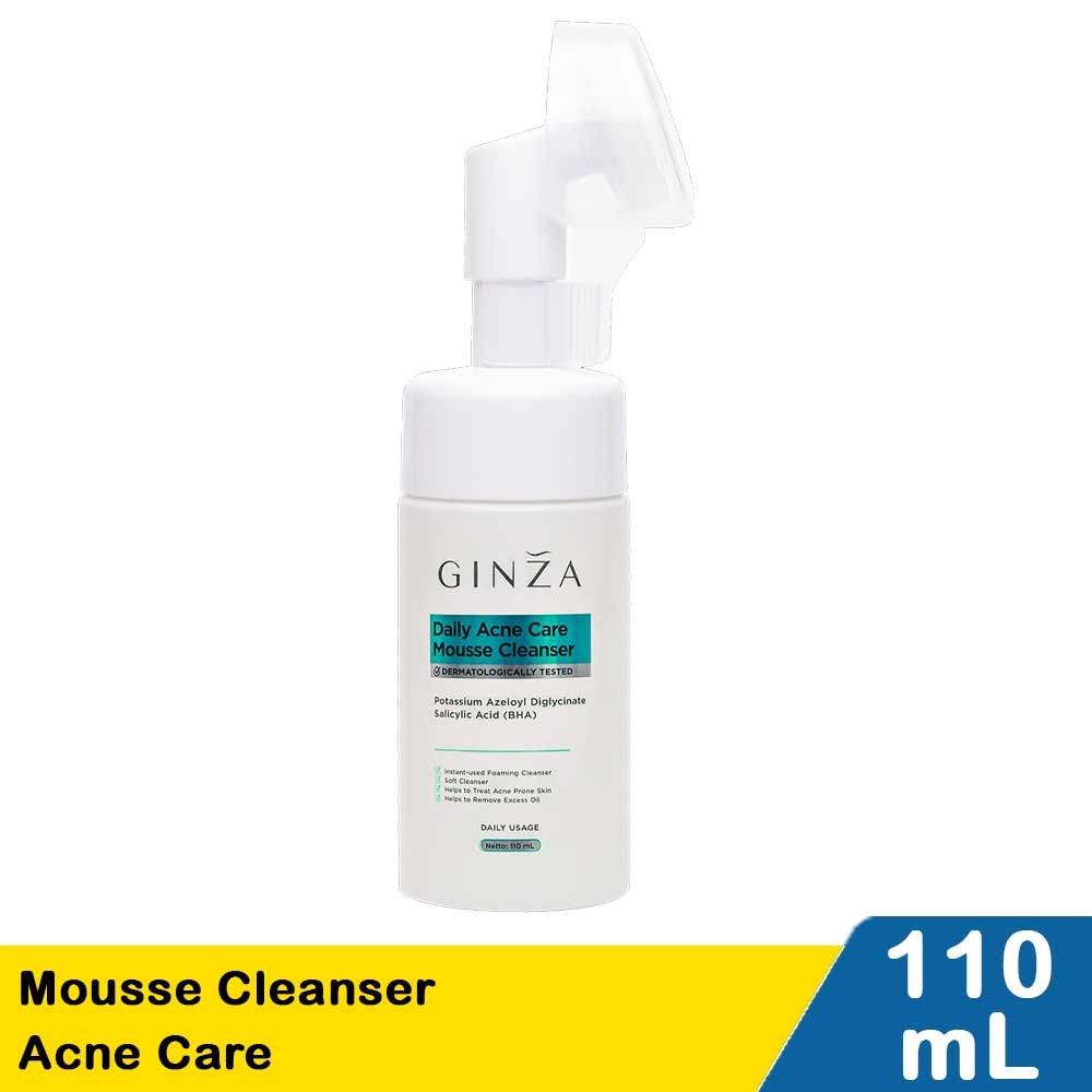 GINZA MOUSSE CLEANSER ACNE CARE 110mL