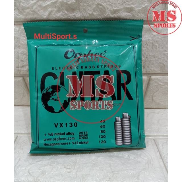 100% ORIGINAL SENAR GITAR ELEKTRIK BASS ORPHEE