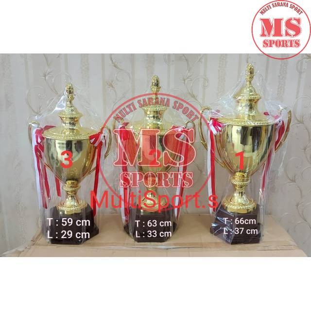 PIALA TROPHY  IMPORT CUP KUNINGAN BESAR