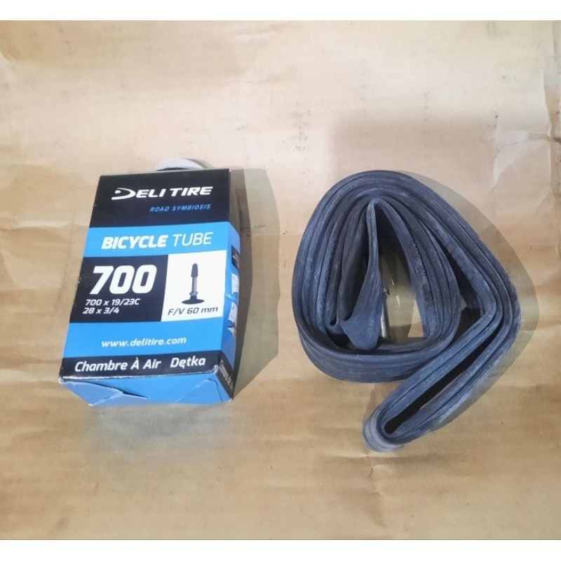 Ban Dalam Fiksi Deli Tire Swallow Presta 700 x 23C Ban Dalam Fiksi 23C Pentil Presta 60mm Swallow - 