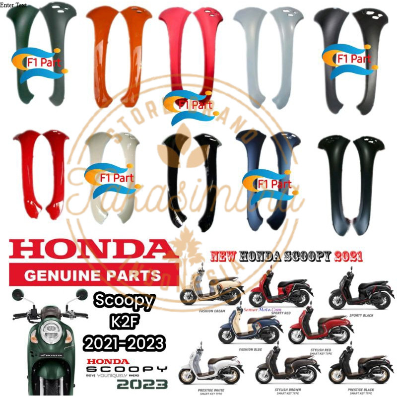 AJM - Sayap Kap depan cover body depan scoopy new esp prestige sporty stylish 2021 2022 2023 2024