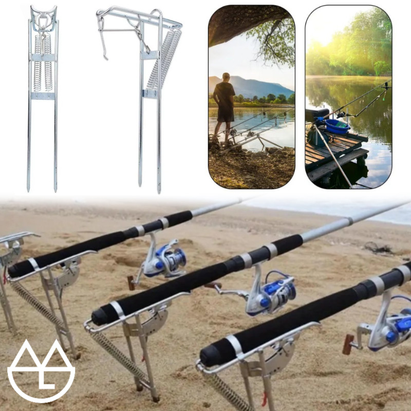 Bracket Joran Pancing Otomatis Cagak Joran Pancing Spring Lifting Dudukan Joran Pancing Stand Holder